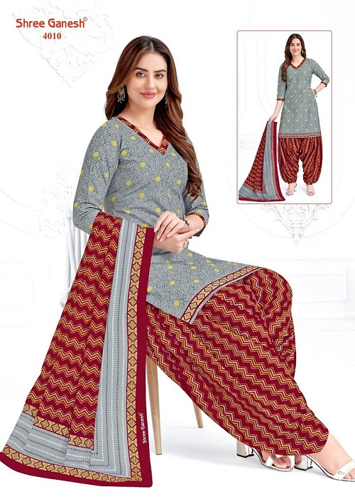 Shree Ganesh Hansika Vol 20 Patiyala Cotton Dress Material
